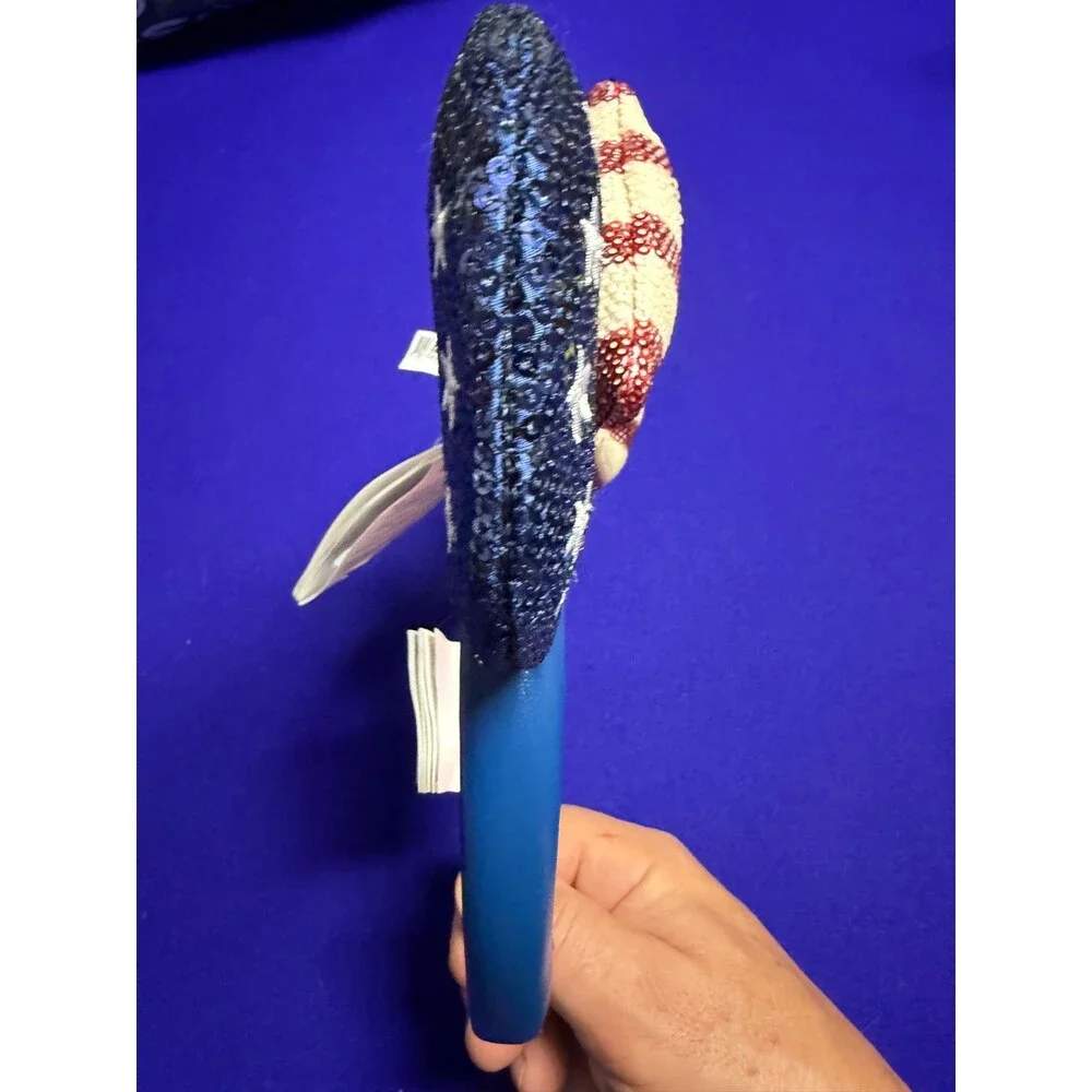 2026 Disney Parks Americana America Sequin Mickey Minnie Mouse Ear Headband New